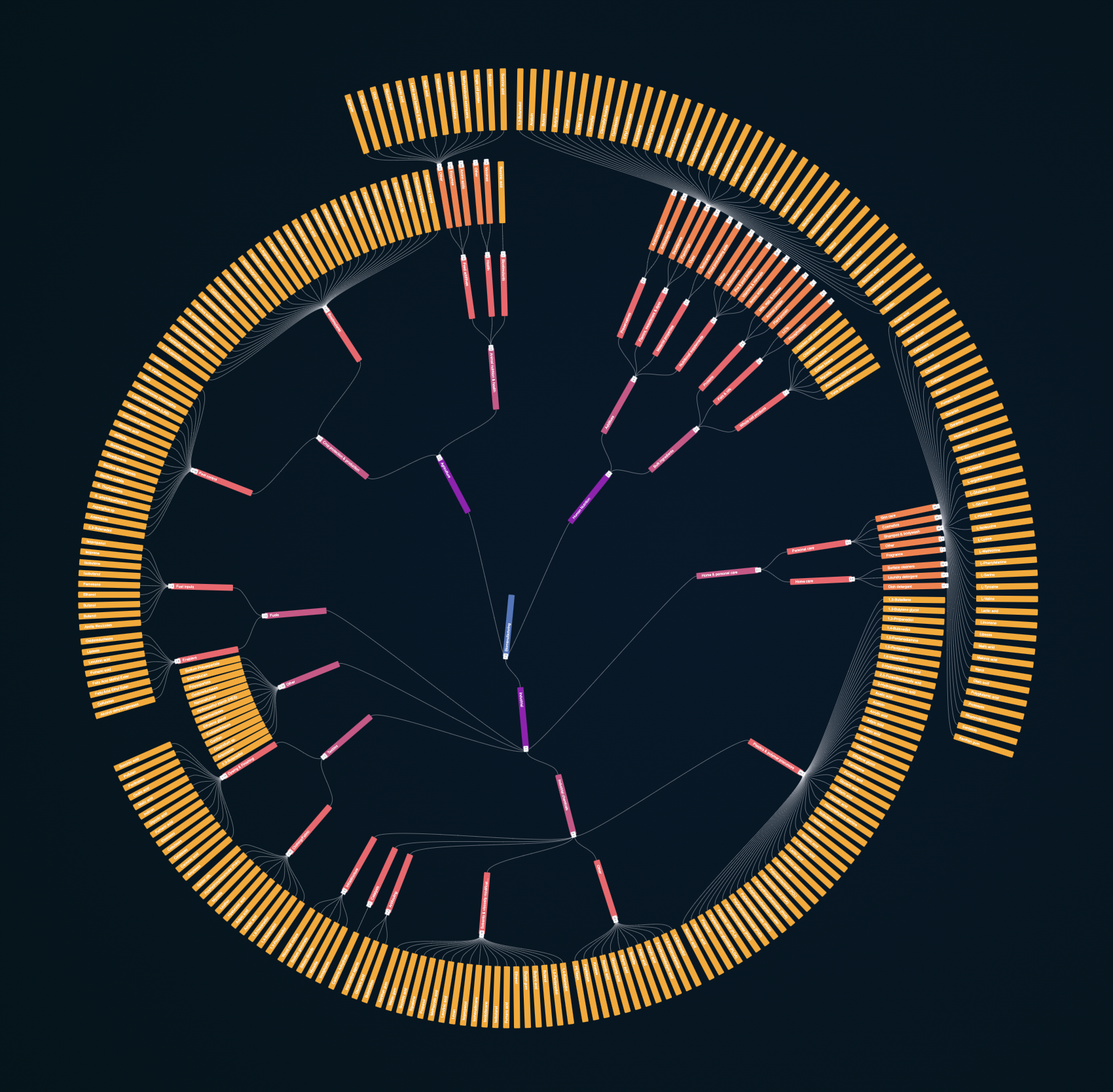 Radial Org Chart